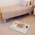 thumbnail image 4 of Giunmcul 50% Off Clear Pet Cold Mat for Dogs Cats-Ice Silk Dog Cold Mats, Portable & Washable Pet Cold Blanket for Kennel/Sofa/Bed/Floor/Car Seats, 4 of 5