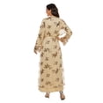 thumbnail image 4 of 2025 Long Loose Kaftan Ladies Kimonos for Women Womens Out Abaya Sequin Open Weave Cardigan Muslim Cardigan for Women Arab Women's, 4 of 8