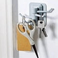 thumbnail image 2 of Hook Strength Household Portable Punching-Free Hook Multifunctional Foldable and Rotatable Hook Frame Wall Hook, 2 of 5