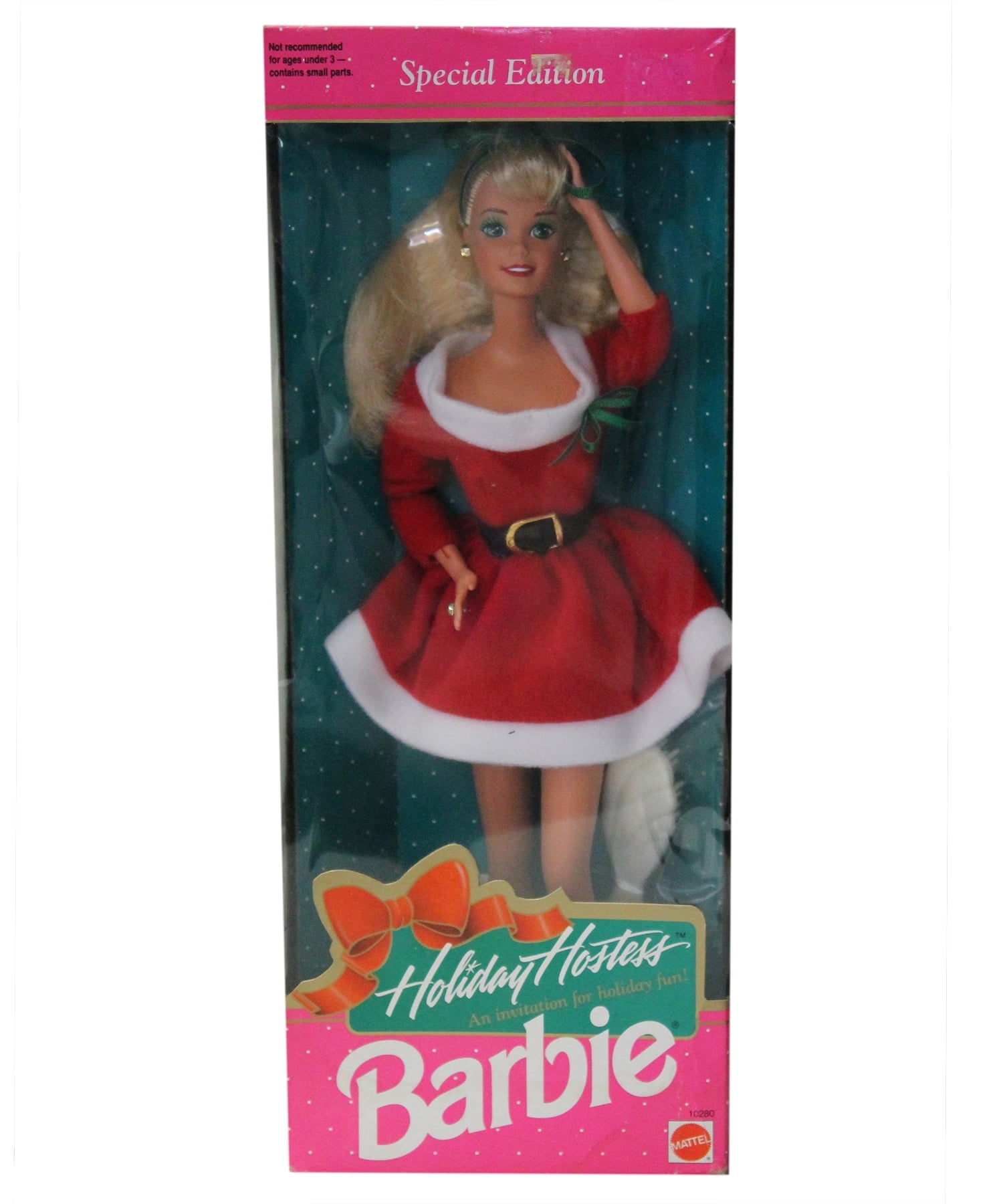 Mattel Barbie Doll Collectible - Happy Holidays Christmas