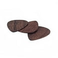 thumbnail image 5 of WRISTBIQUE 3Pcs Wood Guitar Plectrum Coffee Rosewood Easy Carry Lightweight Guitar Accessory, 5 of 8
