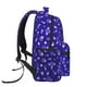 thumbnail image 3 of Easygdp Beautiful Purple Snowflakes Mochila Ergonómica Versátil para Laptop - Múltiples Bolsillos, Correas Ajustables, Unisex para Escuela, Viajes y Actividades al Aire Libre-One Size, 3 of 5