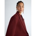 thumbnail image 4 of Scoop Women's and Women's Plus Oversized Faux Wool Coat, Sizes XS-4X, 4 of 5