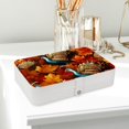 thumbnail image 6 of Thanksgiving Portable PU Leather Necklace Organizer Box with Removable Compartment, Earring Holder, and Jewelry Display, 6 of 6