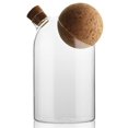 thumbnail image 1 of Bocal de Rangement Alimentaire en Verre Bocal Alimentaire Hermétique à 2 Ouverture Bocal de Cuisine en Verre avec Couvercle, 1 of 10