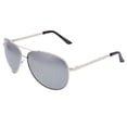thumbnail image 1 of grinderPUNCH Oversized Unisex Aviator Adult Sunglasses 148mm Dark Lenses, 1 of 5