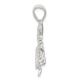 thumbnail image 2 of FB Jewels Sterling Silver Polished Ballerina Pendant, 2 of 4