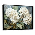 thumbnail image 2 of Designart "Cubist Rendering Of Hydrangea Beauty" Hydrangea Floater Framed Wall Decor, 2 of 5
