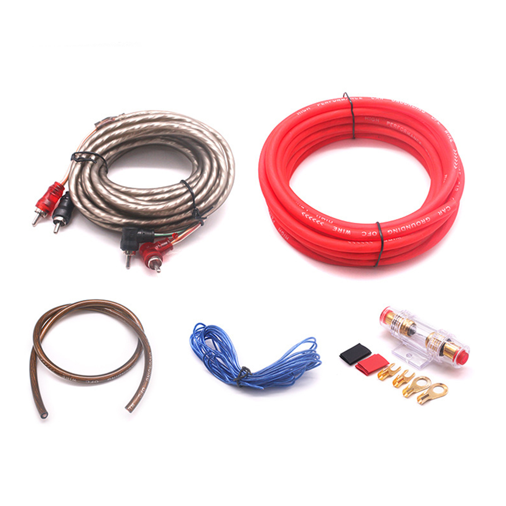 iSpchen 6 Gauge Car Audio Wiring Kit Amplifier Installation Wiring Kit