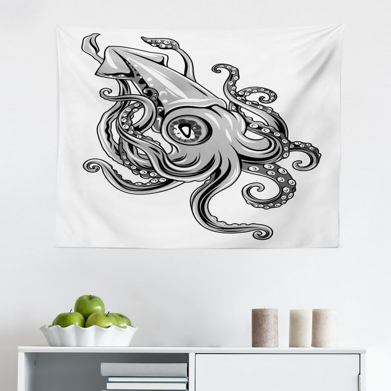 Kraken tapestry hot sale