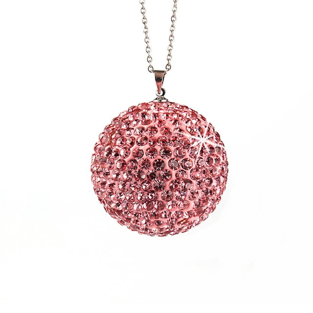Lksixu Car Accessories Car Rearview Mirror Pendant car Bling Crystal Ornament Hanging Universal Car Interior Accessory