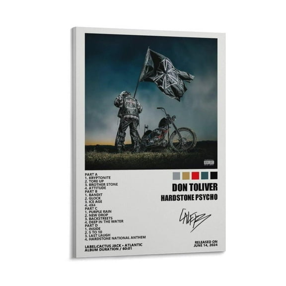 Don Toliver Canvas Poster Bedroom Decoration Landscape Office Valentine's Birthday Gift