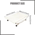 thumbnail image 3 of Moderna hamaca elevada para gatos, tela transpirable, elegante tumbona para interiores o exteriores. Blanco, 3 of 3