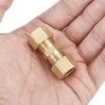 thumbnail image 6 of 316 Equal Straight Union Connector with Brass Compression Fitting Hot U5, 6 of 9
