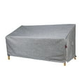 thumbnail image 2 of Summerset Shield Platinum 3-Layer Water Resistant Outdoor Sofa Cover - 86x35", Grey Melange, 2 of 8