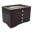 thumbnail image 2 of Modern Java Lift Top Jewelry Box, 2 of 6