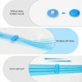 thumbnail image 4 of Vacuum Storage Space Saver Bags, Durable Reusable Vacuum Sealed Bags with Transparent Design for Easy Identification, Compression Bags for Clothing, Bedding, and More (6PCS), 4 of 5