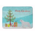 thumbnail image 1 of Carolines Treasures BB2933RUG Spanish Water Dog Merry Christmas Tree Machine Washable Memory Foam Mat, 1 of 1