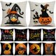 thumbnail image 3 of Halloween Cushion Cover Happy Halloween Decor For Home Ghost Pumpkin Spider Pillowcase Horror Party Supplies Trick Or Treat, 3 of 4