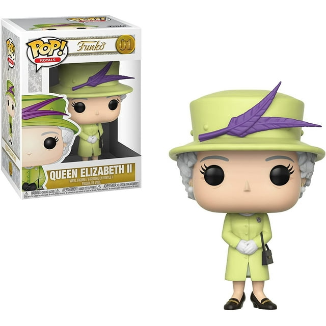 Funko Pop! Royals: Royals - Figuras de acción de la reina Isabel II, multicolor, estándar Funko Funko