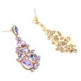 thumbnail image 2 of Crystal Rhinestone Drop Earrings, 2 of 2