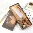 thumbnail image 2 of Dip Pen Calligraphy Feather Writing Ink Bottle Set with 5 R, 2 of 2