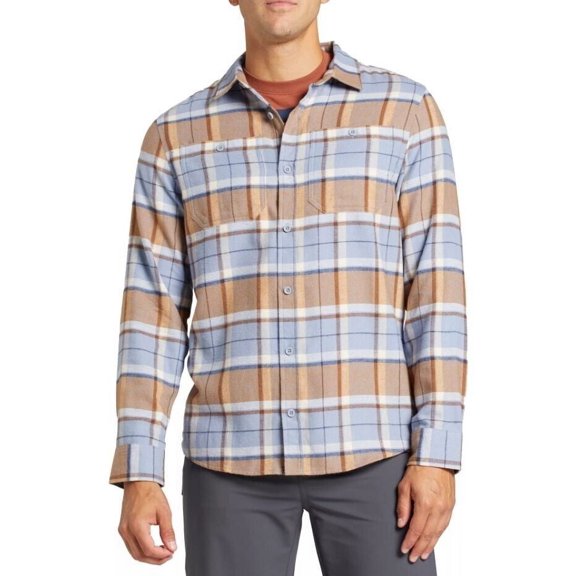 Alpine Design Men's Brushed Flannel Long Sleeve Shirt Size L