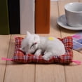 thumbnail image 4 of Gato de peluche de simulación NikouMX niño durmiendo, 4 of 8