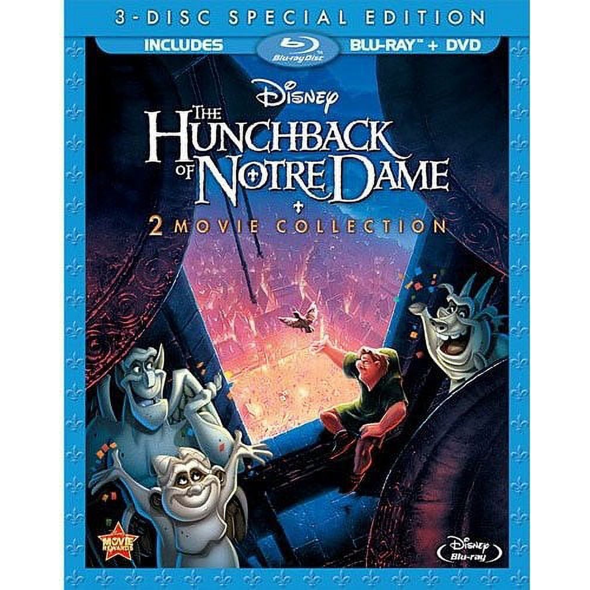 The Hunchback of Notre Dame 2-Movie Collection (Blu-ray + DVD), Disney, Kids & Family