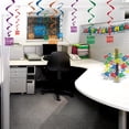 thumbnail image 3 of Accesorio para fiestas Beistle Happy Birthday Whirls, 33 cm, 5 unidades, 3 of 4