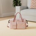 thumbnail image 2 of Bolsa de gimnasio BEULPTN rosa impermeable de viaje para mujer, 2 of 8