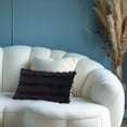 thumbnail image 4 of Pack de 2 fundas para almohadas exteriores 18x18 pulgadas | Funda moderna de amortiguación de color sólido | Tela resistente a la intemperie y duradera | Funda desmontable para respaldo Easy Care, 4 of 6