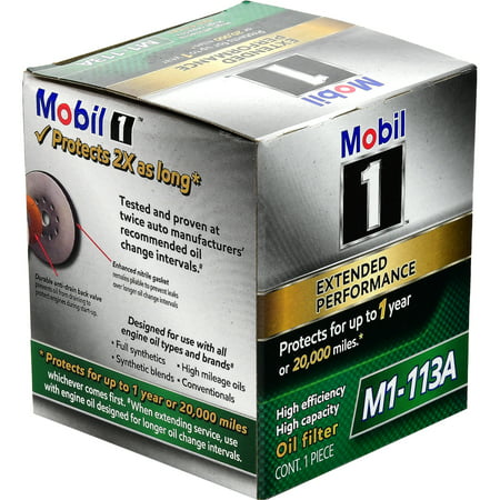 Mobil 1 M1-113A Extended Performance Oil Filter (Best Car Oil Filter Brand)