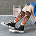 thumbnail image 5 of Masiiu Bluey Print Adult Crew socks, Comfortable Novelty Colorful Patterned, Breathable, Stylish Colorblock for Men Women, 5 of 6
