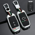 thumbnail image 4 of Car Key Fob Cover Case Protector Zinc Alloy Silicone Car Key Case Cover For Kia Optima Picanto Sleeve Soul K3 Rio, 4 of 12