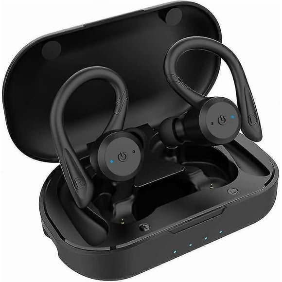 Bluetooth headset true wireless earbuds with charging box IPX7 waterproof stereo headset built-in mi