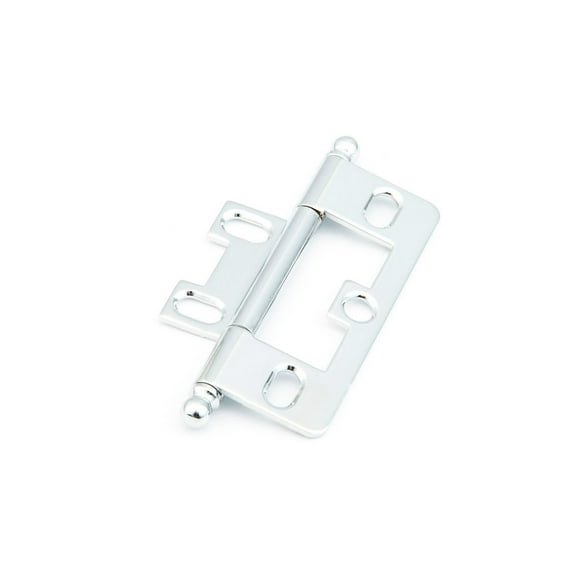 Schaub And Company 1100B Non-Mortise Ball Tip 2-1/2" X 7/8" Traditional Solid Brass