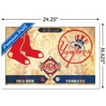 thumbnail image 3 of MLB Rivalries - New York Yankees vs Boston Red Sox Wall Poster, 14.725" x 22.375" Framed, 3 of 6