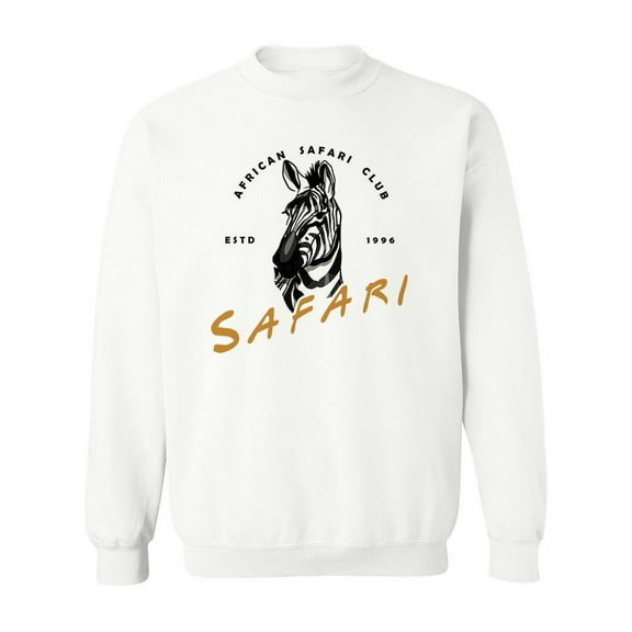 African Safari Club Sweatshirt Women -SPIdeals Designs, Female 4X-Large