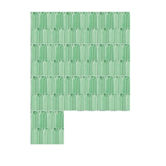 Liquidation! 1Ensemble 10 Pcs Autocollants de Carreaux 3D pour Cuisine Salle de Bain Décoration Murale
