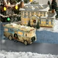 thumbnail image 2 of National Lampoon Christmas Vacation Griswold Holiday House, Christmas Vacation Snow Village Lighted Building Decoration, Griswold Holiday Garage Xmas Village Houses Gifts Decorations (Color : H), 2 of 5