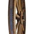 thumbnail image 4 of HGC Steel Rimmed Wooden Wagon Wheel Wall Decor - S, 4 of 5