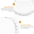 thumbnail image 3 of 5 Pcs Plateau à Bijoux Transparent Rond Porte-Anneaux en Verre Plat à Bijoux Assiettes à Bougie, 3 of 9
