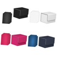thumbnail image 2 of 4 Cajas de Cartas Contenedor de Cuero PU Premium con Cierre Magnético Almacenamiento de Tarjetas de Juego 4,09 Negro Azul Rojo, 2 of 8