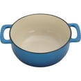 thumbnail image 3 of 7.5QT Enameled Cast Iron Dutch Oven, 16LB Thickened Cast Iron, Non-Stick Enamel, Oven/Gas/Induction Compatible, Heat-Resistant Handles + Silicone Gloves, 3 of 12