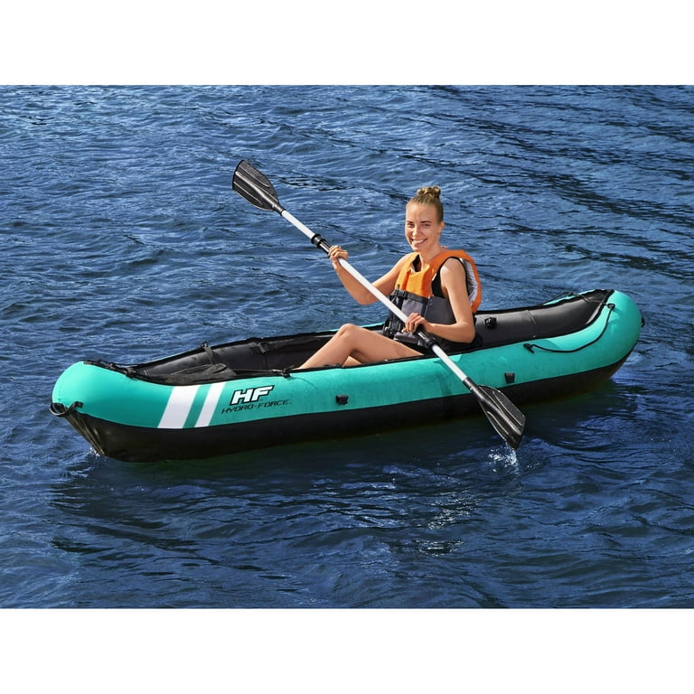 Bestway Hydro-Force Ventura 9' Single Person Inflatable Kayak Set with  Paddle
