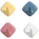 thumbnail image 1 of Ganchos coloridos autoadhesivos montados en la pared que no ensucian Ideal para ganchos de puertas, toalleros, llaveros, ganchos decorativos. 4 piezas envío aleatorio TUNC Sencillez, 1 of 5