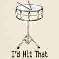thumbnail image 3 of CafePress - I'd Hit That Snare Drum Light T Shirt - Men's Classic Graphic T-Shirt, 3 of 4