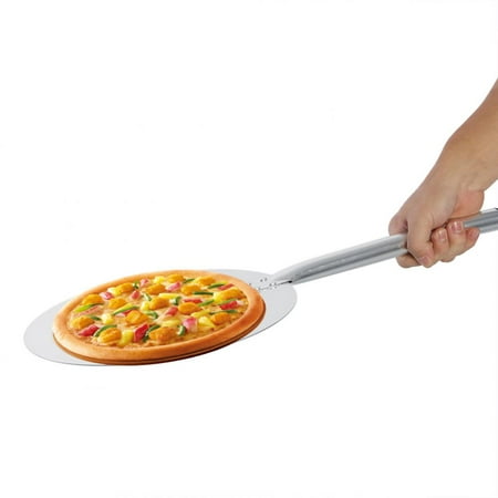 Pizza Lifter - Anauto Aluminum Pizza Peel Kitchen Spatula Handle Cooking Lifter Paddle Baking Tray, Aluminium Alloy Pizza Holder