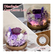 thumbnail image 2 of Flor Eterna Rosas Caja Con Collar Y Regalos Mujer Exquisita Xtellar morado, 2 of 3